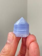 Load image into Gallery viewer, Blue Lace Agate Mini-Tower High Grade T092a
