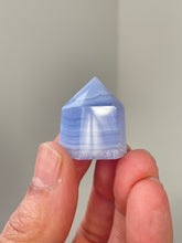 Load image into Gallery viewer, Blue Lace Agate Mini-Tower High Grade T092a
