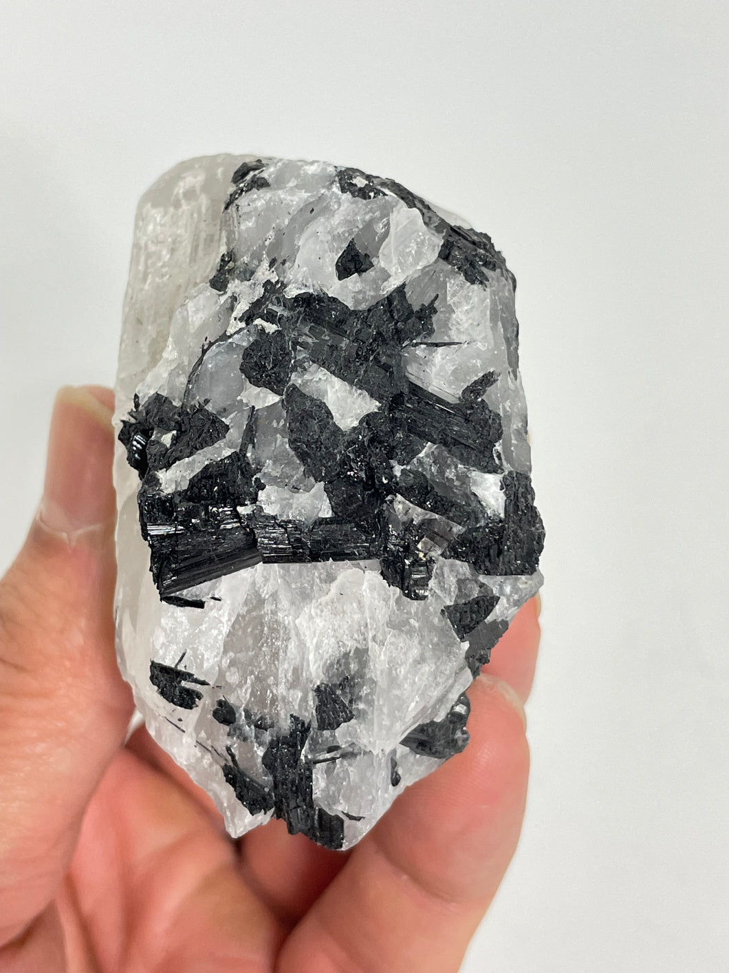 Tourmalinated Quartz Raw Natural PT041