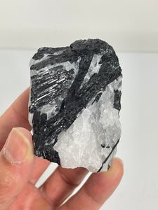 Tourmalinated Quartz Raw Natural PT048