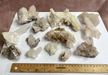 Load image into Gallery viewer, Bulk Lot Himalayan quartz clusters pack of 13, K260
