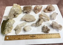 Load image into Gallery viewer, Bulk Lot Himalayan quartz clusters pack of 13, K261
