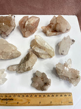 Load image into Gallery viewer, Bulk Lot Himalayan quartz clusters pack of 13, K261
