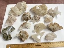 Load image into Gallery viewer, Bulk Lot Himalayan quartz clusters pack of 14, K262
