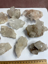 Load image into Gallery viewer, Bulk Lot Himalayan quartz clusters pack of 14, K263
