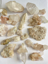 Load image into Gallery viewer, Bulk Lot Himalayan quartz clusters pack of 21 - K294
