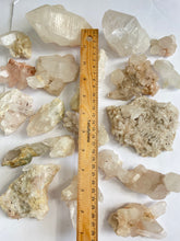 Load image into Gallery viewer, Bulk Lot Himalayan quartz clusters pack of 21 - K294
