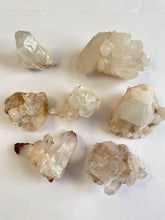 Load image into Gallery viewer, Bulk Lot Himalayan quartz clusters pack of 7 K290
