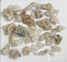 Load image into Gallery viewer, Bulk Lot Himalayan quartz clusters pack of 35 - K296
