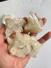 Load image into Gallery viewer, Bulk Lot Himalayan quartz clusters pack of 6 K291
