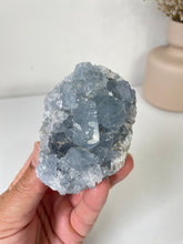 Load image into Gallery viewer, Celestite Crystal Cluster CL028
