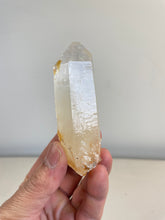 Load image into Gallery viewer, Golden Healer Blue Smoke Lemurian Quartz Columbian Crystal Q212a
