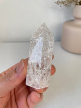 Load image into Gallery viewer, Crackled Quartz Tower High Grade T051a
