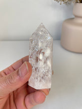 Load image into Gallery viewer, Crackled Quartz Tower High Grade T051a
