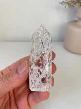 Load image into Gallery viewer, Crackled Quartz Tower High Grade T044a
