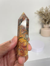 Load image into Gallery viewer, Crazy Lace Agate Tower T235a
