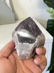 Amethyst Crystal Point Free Standing T954