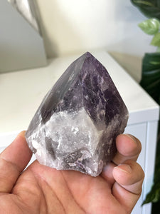 Amethyst Crystal Point Free Standing T954