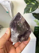 Load image into Gallery viewer, Amethyst Crystal Point Free Standing T955
