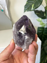 Load image into Gallery viewer, Amethyst Crystal Point Free Standing T955
