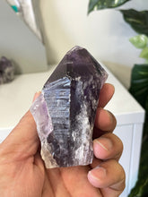 Load image into Gallery viewer, Amethyst Crystal Point Free Standing T956
