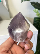 Load image into Gallery viewer, Amethyst Crystal Point Free Standing T957
