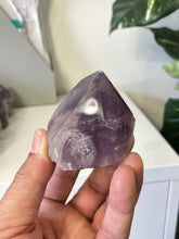 Load image into Gallery viewer, Amethyst Crystal Point Free Standing T959
