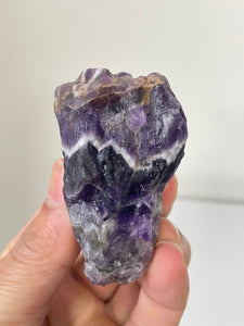 Raw Dream/Chevron Amethyst Natural Crystal A372