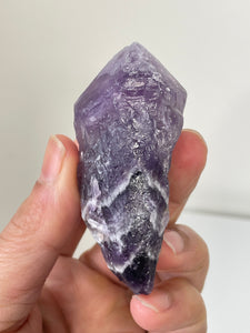 Raw Dream/Chevron Amethyst Natural Crystal A374