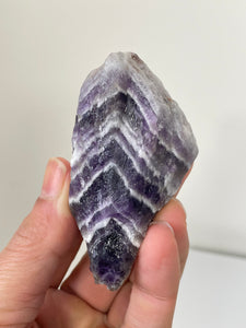 Raw Dream/Chevron Amethyst Natural Crystal A376