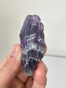 Raw Dream/Chevron Amethyst Natural Crystal A378 x 1