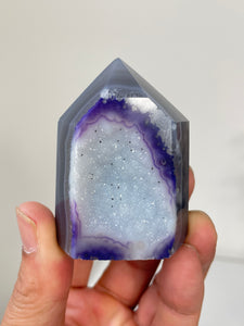 Agate Tower Druzy T214a