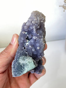 Grape Agate (Purple Chalcedony ) Clusters G074