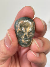 Load image into Gallery viewer, Blue Labradorite Skull Carving LA122
