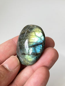 1 x Labradorite Crystal Palm Stones LA119