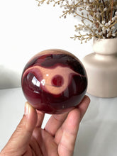 Load image into Gallery viewer, Large Mookaite Jasper Crystal Sphere High Grade S206
