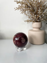 Load image into Gallery viewer, Large Mookaite Jasper Crystal Sphere High Grade S206
