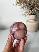 Load image into Gallery viewer, Large Mookaite Jasper Crystal Sphere High Grade S207
