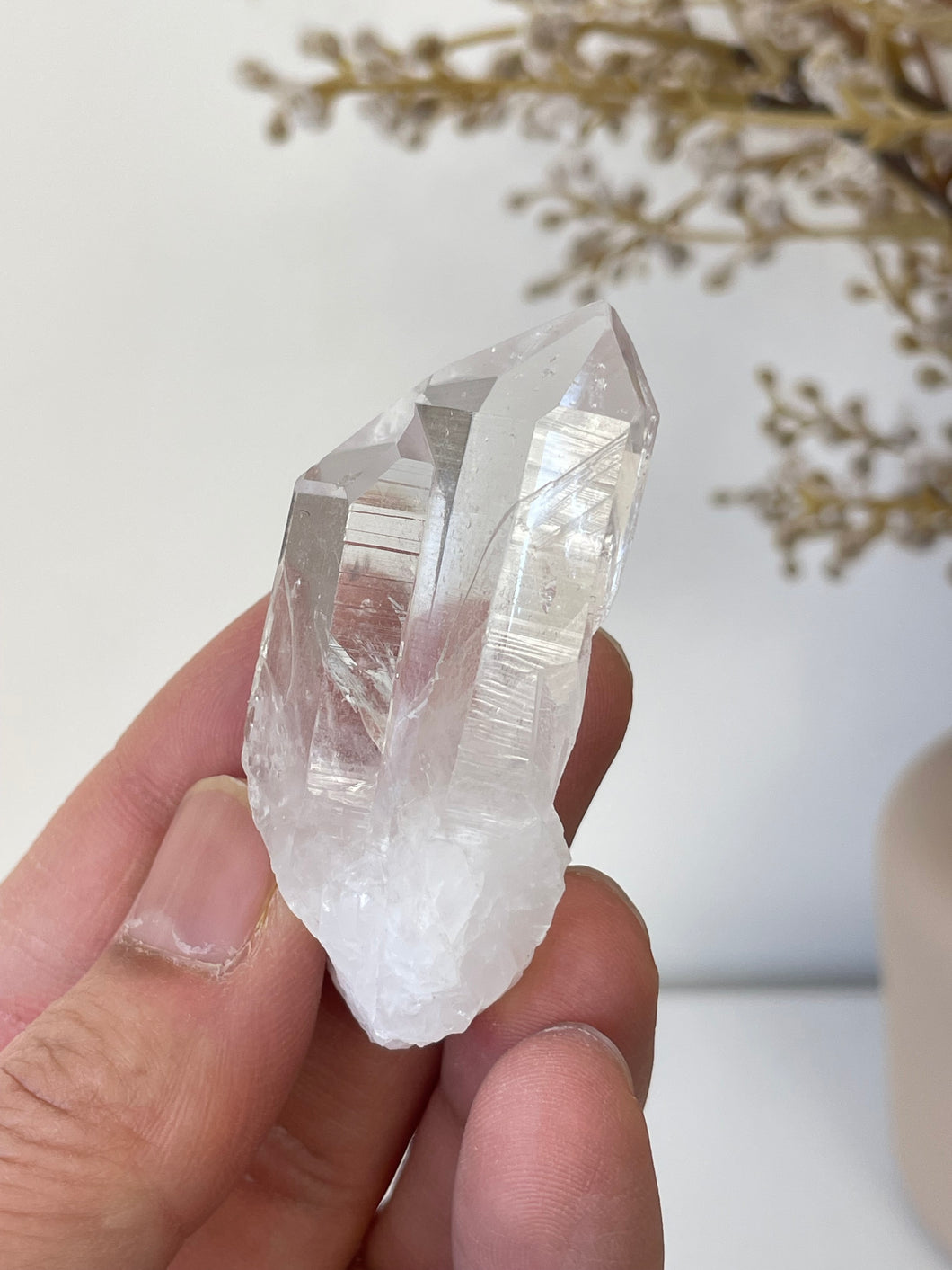 Columbian Lemurian Quartz Water Clear Crystal Q291a