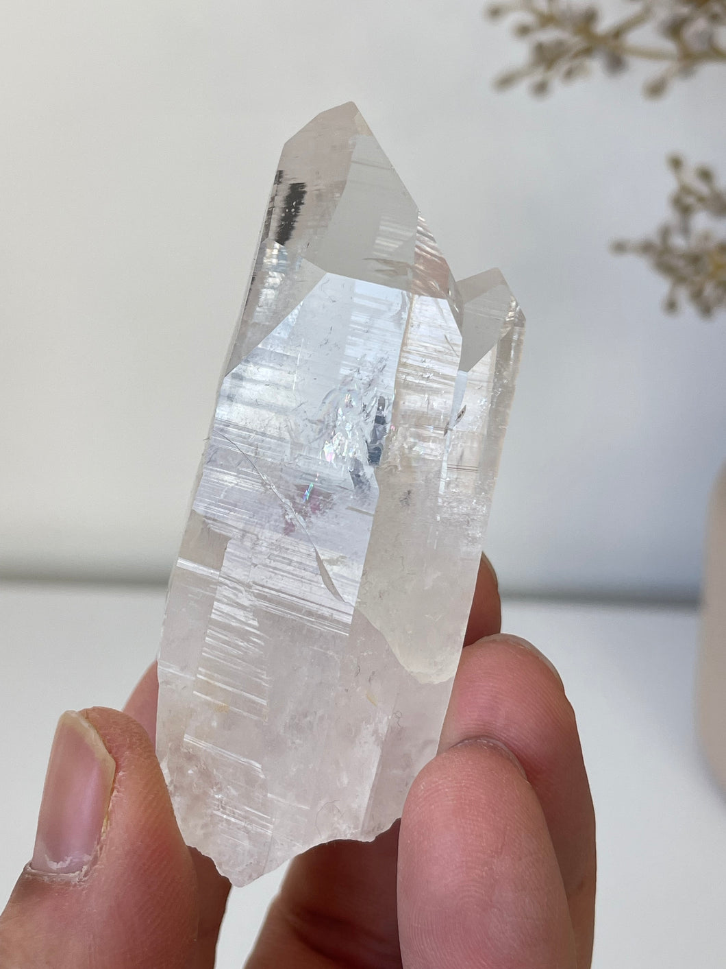 Columbian Lemurian Quartz Water Clear Crystal Q288a