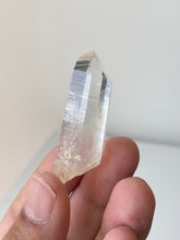 Load image into Gallery viewer, Golden Healer Blue Smoke Lemurian Colombian Quartz Natural Rare Q305a
