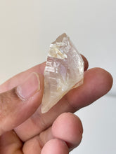 Load image into Gallery viewer, Golden Healer Blue Smoke Lemurian Colombian Quartz Natural Rare Q312a
