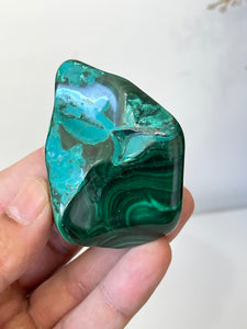 Malacolla Polished Natural (Malachite & Chrysocolla) ML091