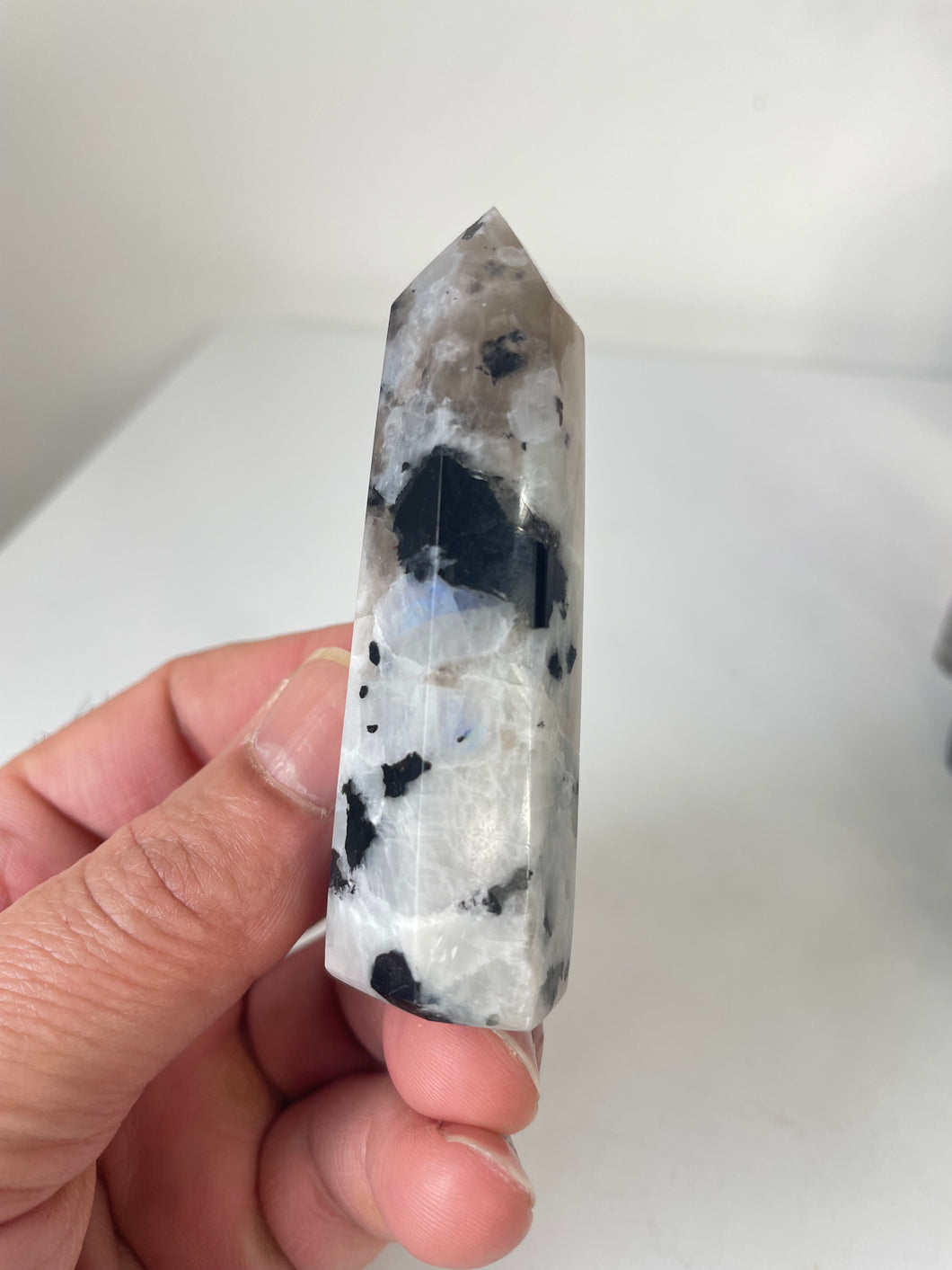 Blue Moonstone Tower High Grade T080a