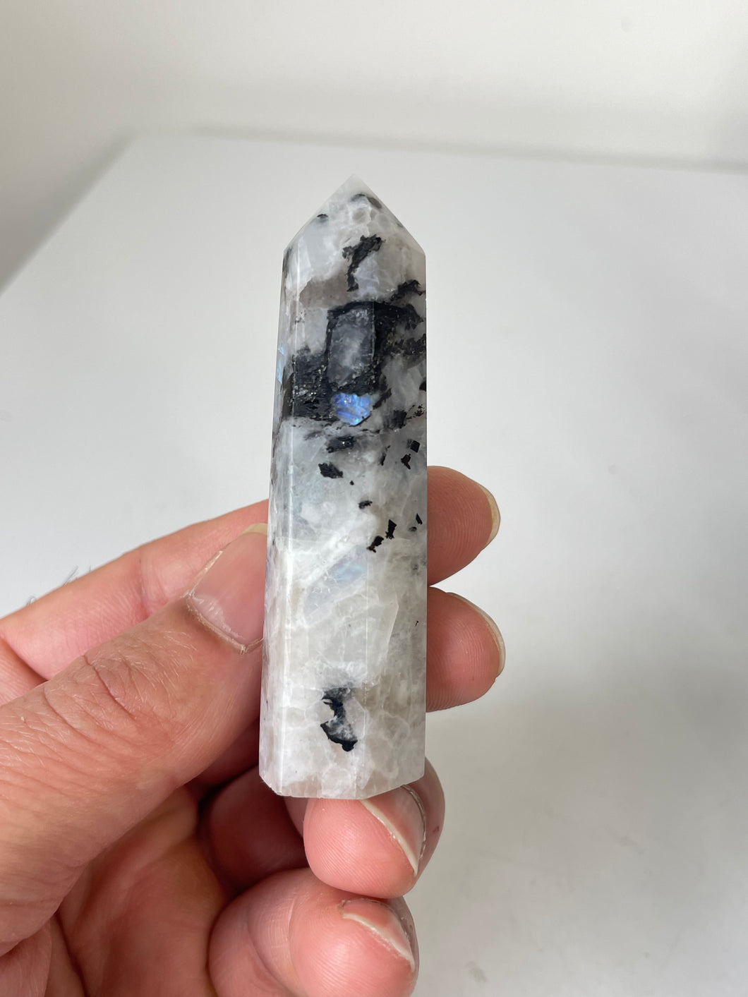 Blue Moonstone Tower High Grade T085a