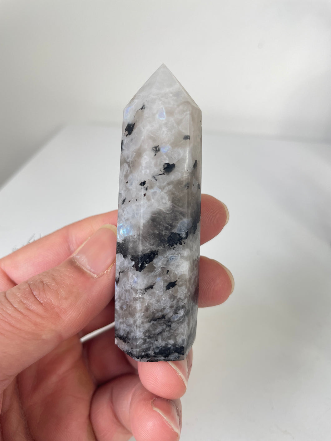 Blue Moonstone Tower High Grade T077a