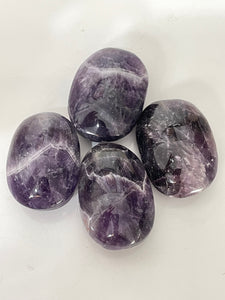 Dream Amethyst Palm Stone Natural PS037 x 1