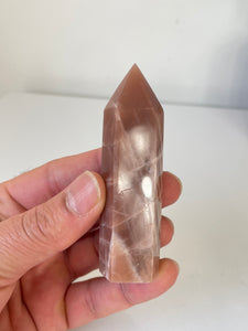 Peach Moonstone Sunstone Tower High Grade T069a