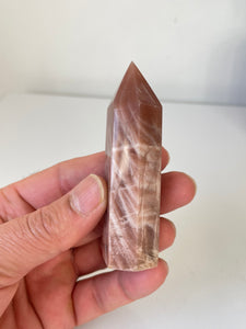 Peach Moonstone Sunstone Tower High Grade T069a