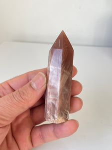 Peach Moonstone Sunstone Tower High Grade T069a